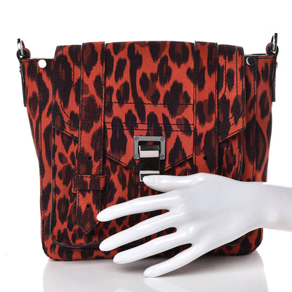 Proenza Schouler Printed Suede PS1 Pouch Messenger 2 of 11