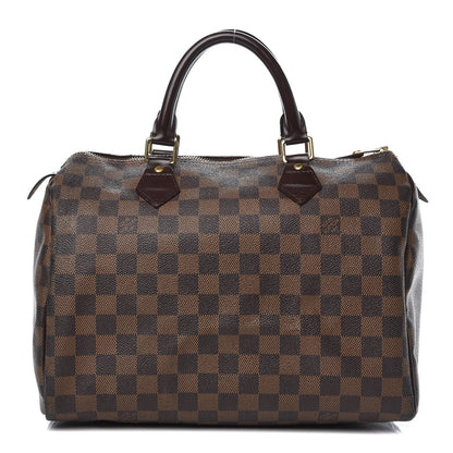 Louis Vuitton Damier Ebene Speedy 30 1 of 17