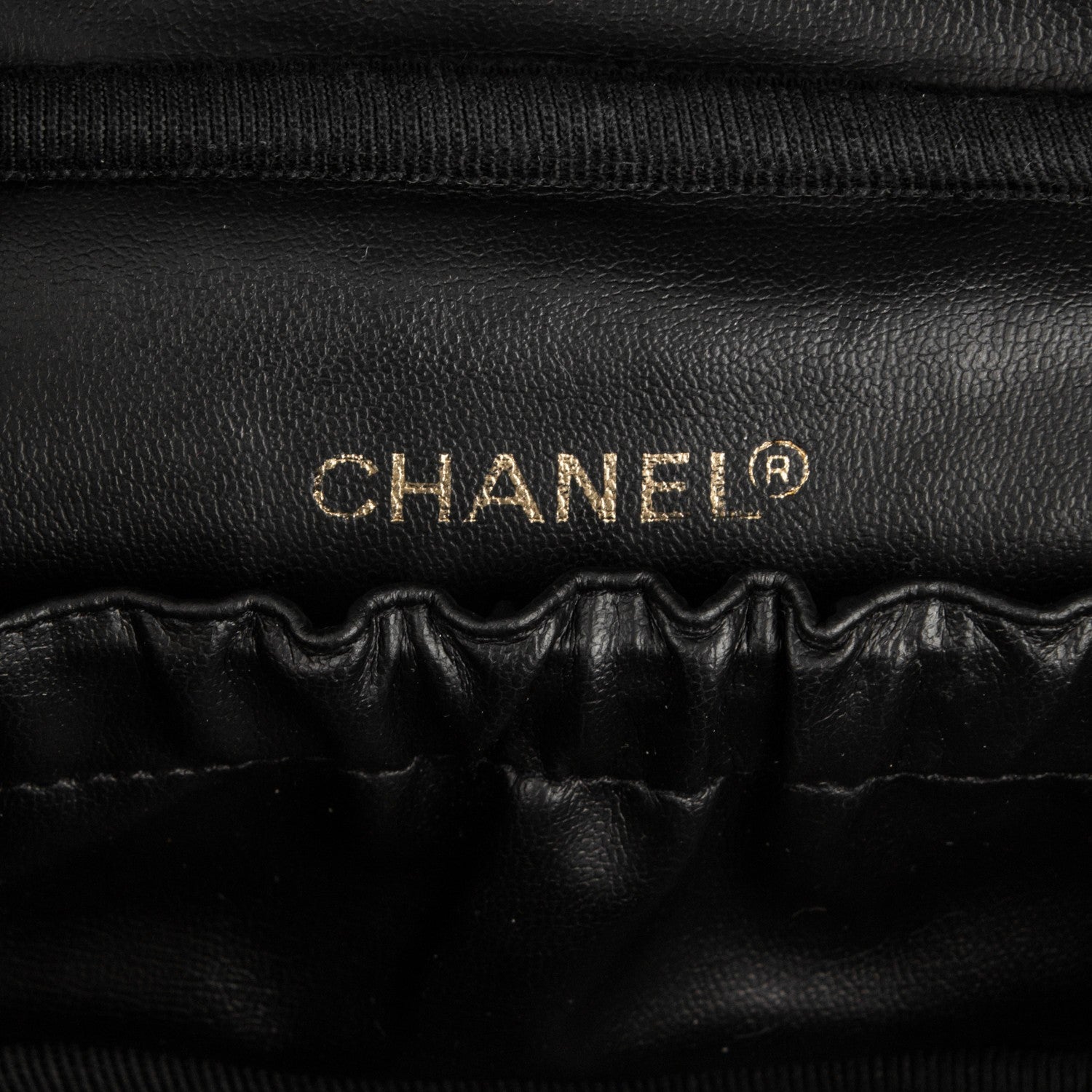 Chanel Caviar Vanity Cosmetic Case Black 6 of 6