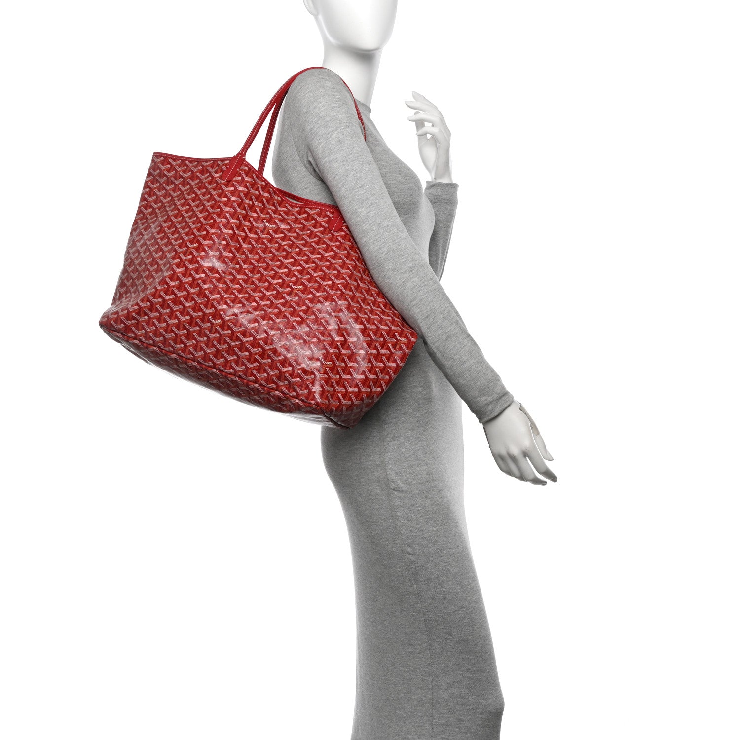 Goyard Goyardine Saint Louis GM Red 2 of 16