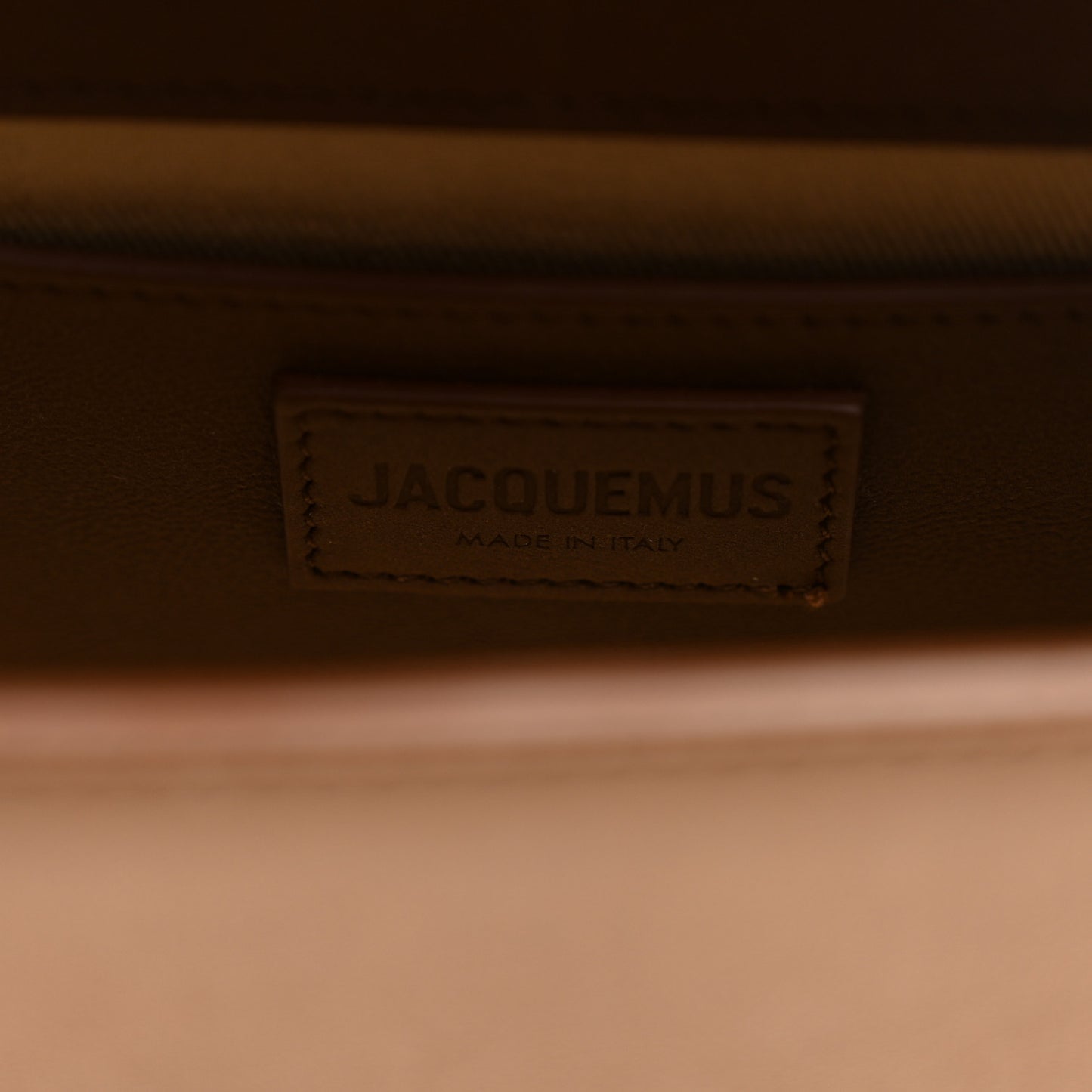 Rubberized Calfskin Le Grand Bambino Brown