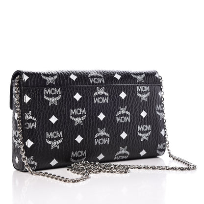 MCM Visetos Patricia Wallet On Chain Black 3 of 7