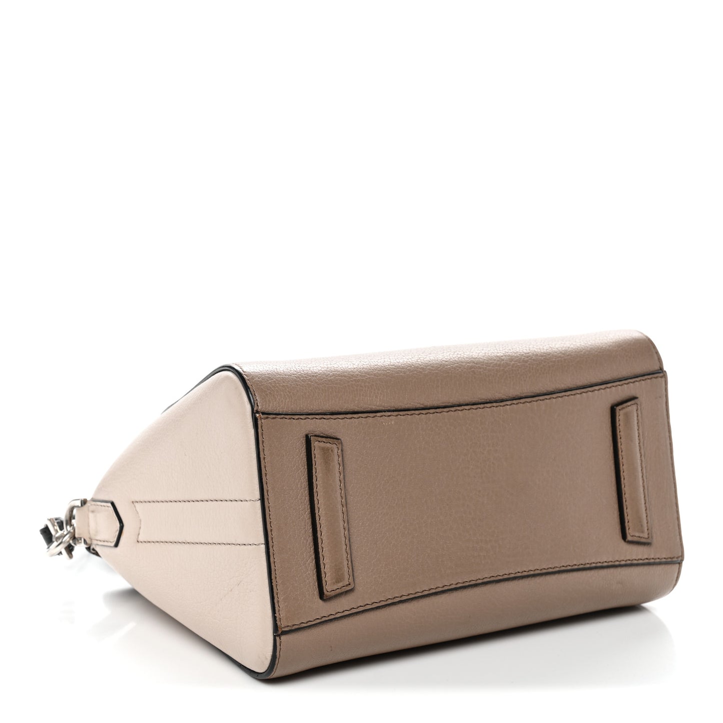 Sugar Goatskin Mini Tri-Color Antigona Linen