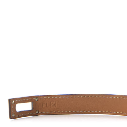 Hermes Swift Kelly Double Tour Bracelet M Etain 4 of 5