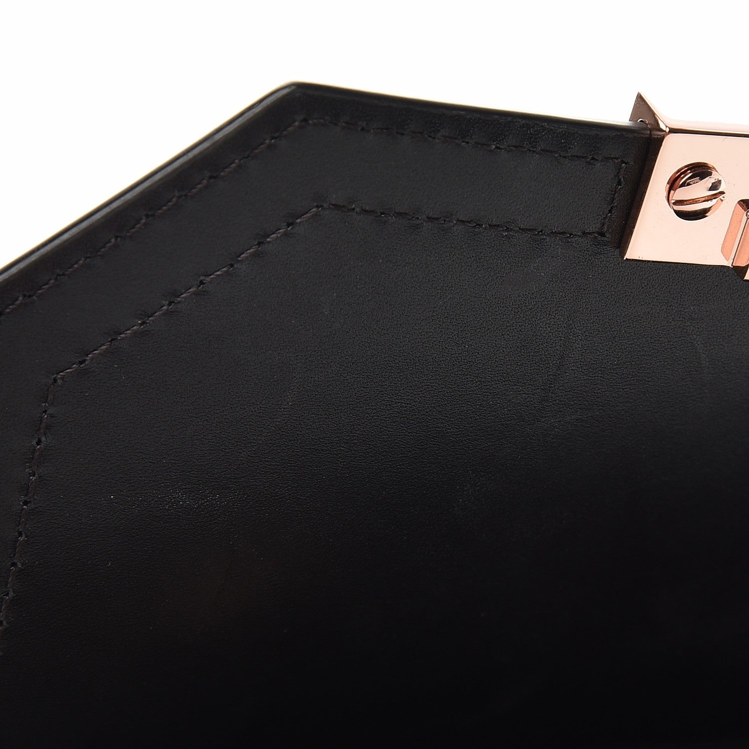 Alexander Wang Calfskin Small Marion Soft Black Rose Gold Hardware 9 of 9