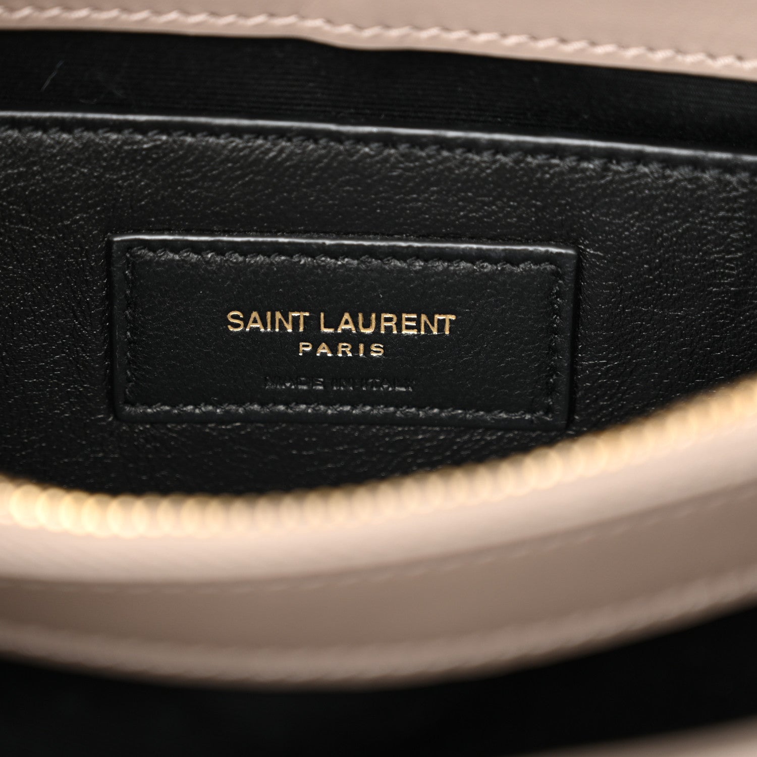 Saint Laurent Calfskin Y Quilted Monogram Small Loulou Chain Satchel Taupe 6 of 10