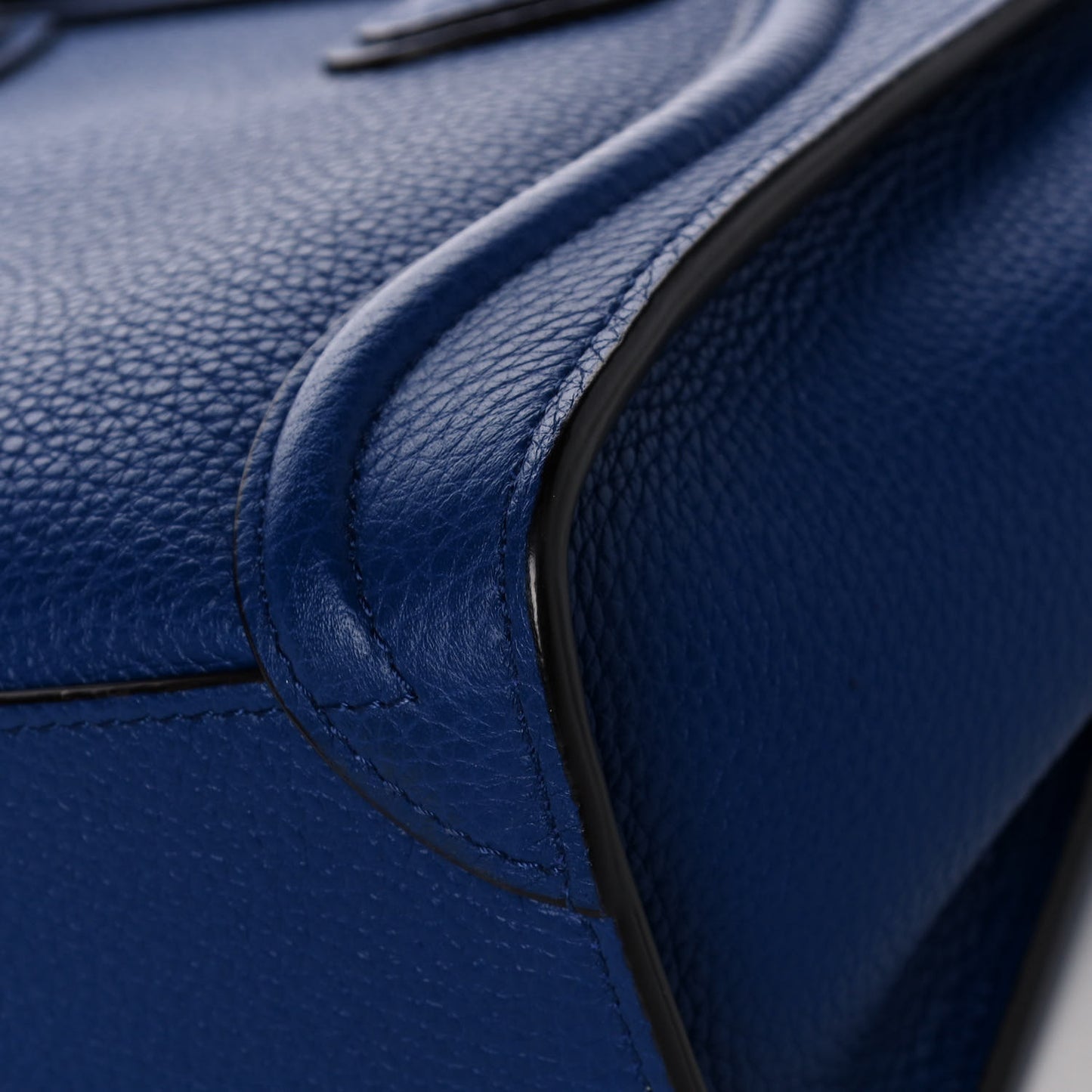 Palmelato Calfskin Nano Luggage Indigo