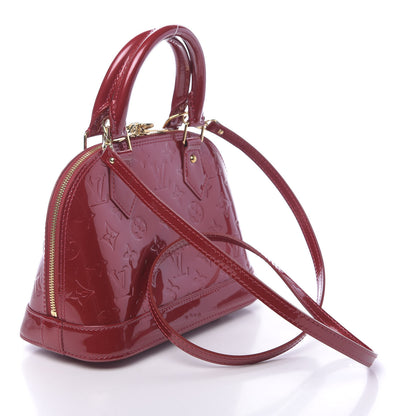 Louis Vuitton Vernis Alma BB Pomme D'Amour 3 of 10