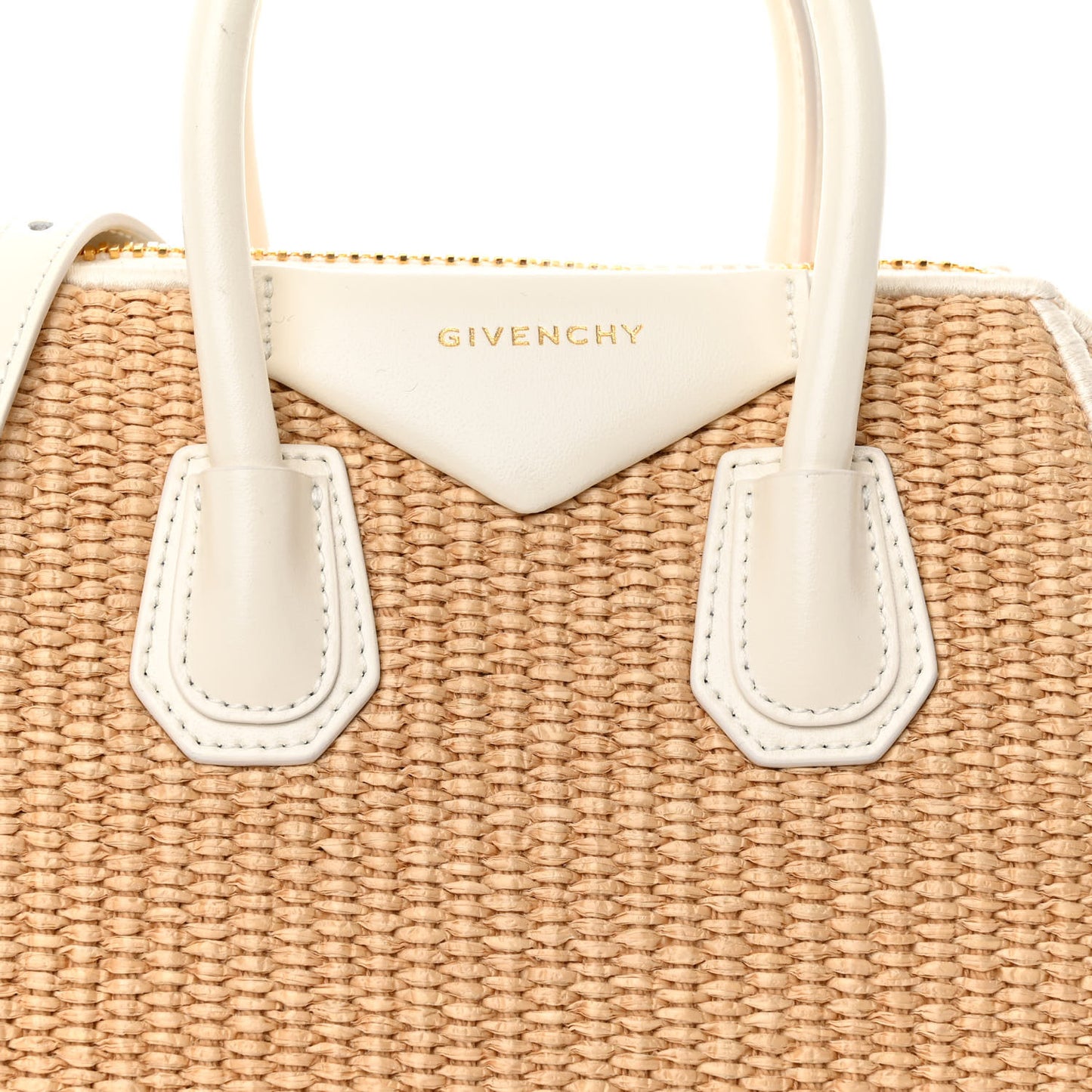 Raffia Mini Antigona Natural