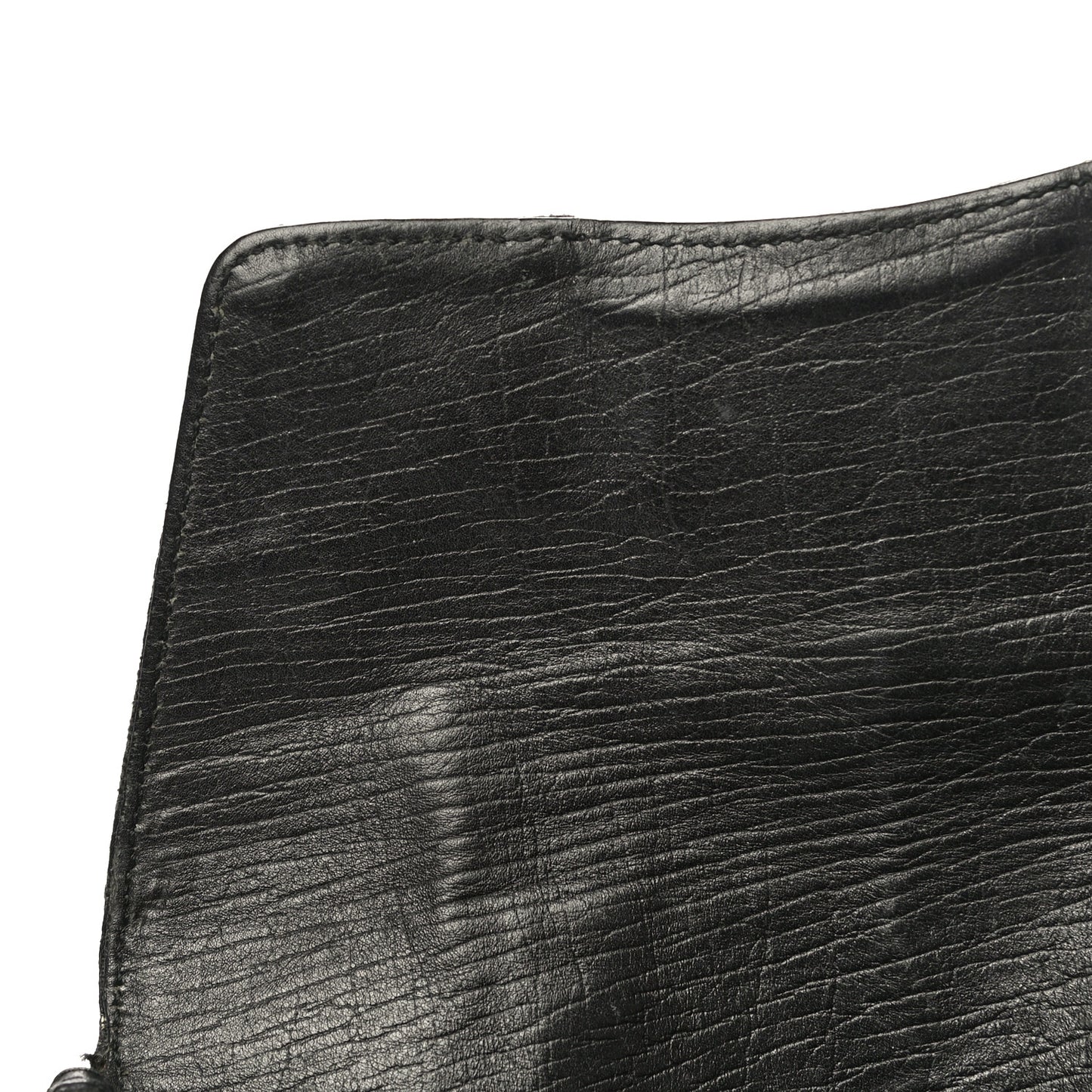 Monogram Web Horsebit Chain Clutch Black