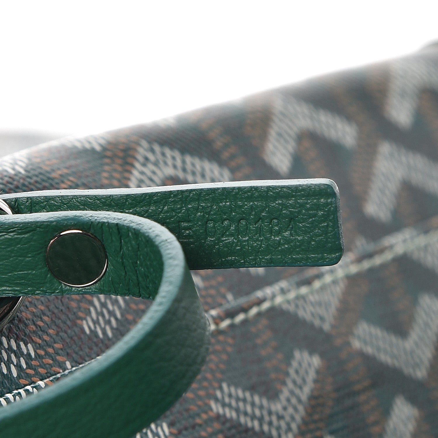 Goyard Goyardine Saint Louis GM Green 8 of 9