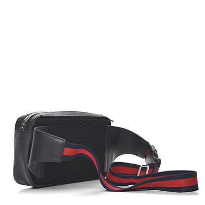 Gucci Soft GG Supreme Monogram Web Belt Bag Black Grey 3 of 10