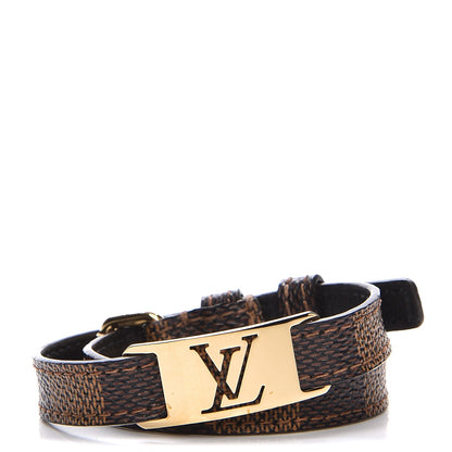 Louis Vuitton Damier Ebene Sign It Bracelet 1 of 7
