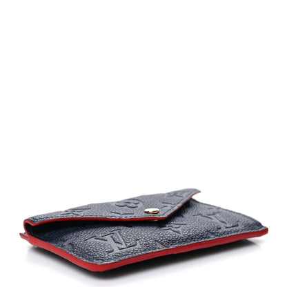 Louis Vuitton Empreinte Recto Verso Card Holder Marine Rouge 4 of 8