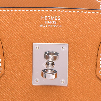 Hermes Epsom Birkin 30 Toffee 10 of 27