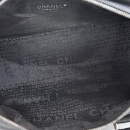 Chanel Caviar Square Stitched Satchel Black 7 of 9