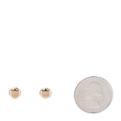 Cartier 18K Pink Gold Tulip Earrings 2 of 6
