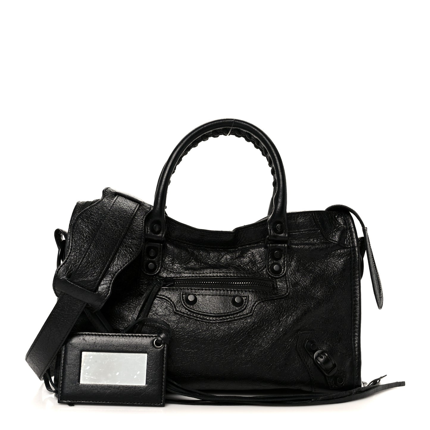 Agneau Arena Classic Black Hardware S City Black