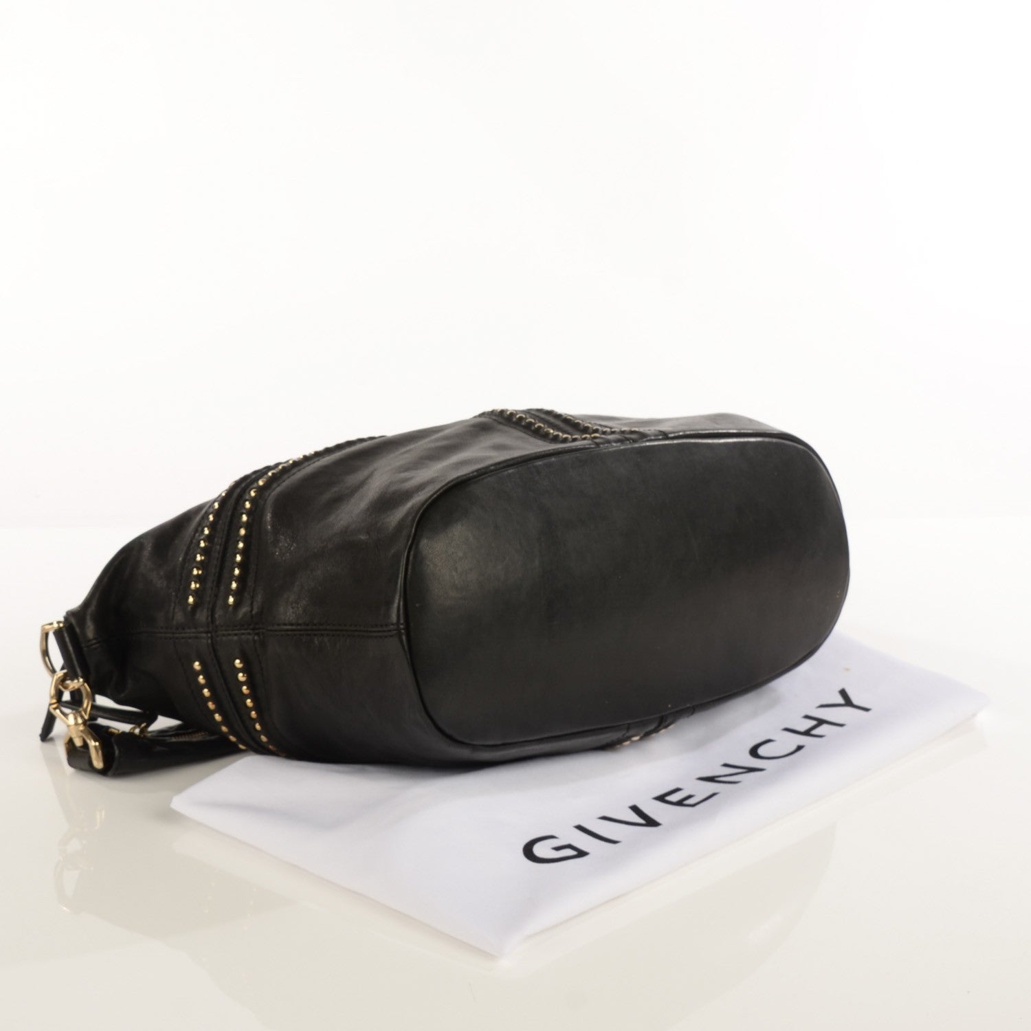 Givenchy Lambskin Studded Medium Nightingale Black 5 of 10