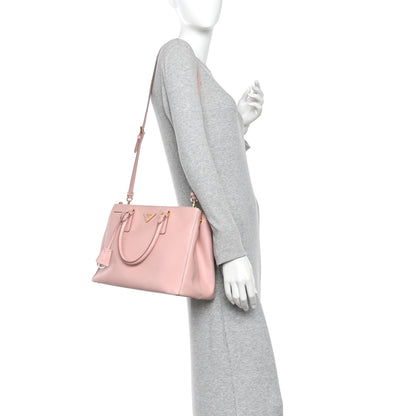 Prada Saffiano Medium Galleria Double Zip Tote Orchidea 2 of 16