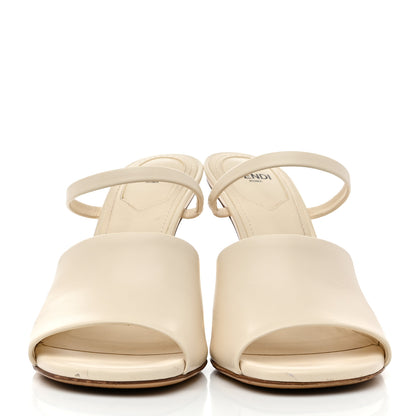 Fendi Vitello Fendi First 95mm Slide Sandals 36 Connecticut 3 of 9