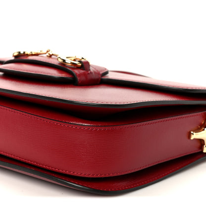 Gucci Azalea Calfskin Horsebit 1955 Shoulder Bag New Cherry Red 11 of 11