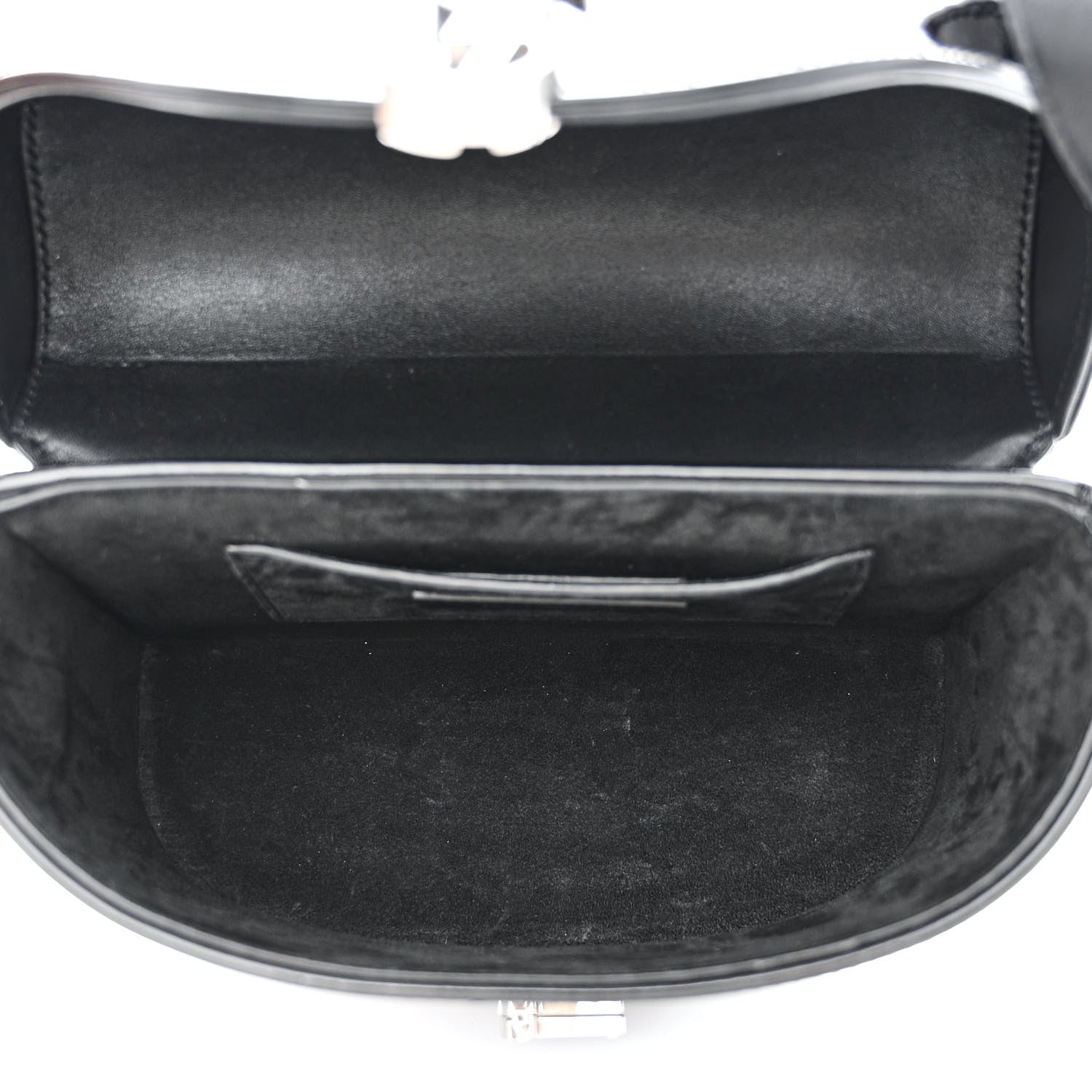 Saint Laurent Patent Monogram June Box Bag Black 5 of 11