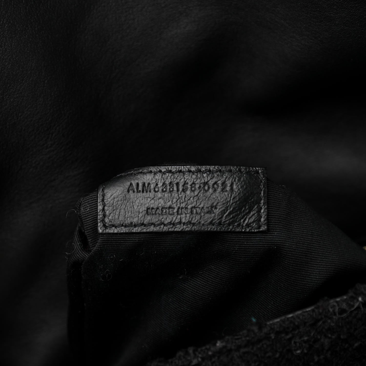 Saint Laurent Boucle Tweed Monogram Medium Niki Chain Satchel Black 7 of 9