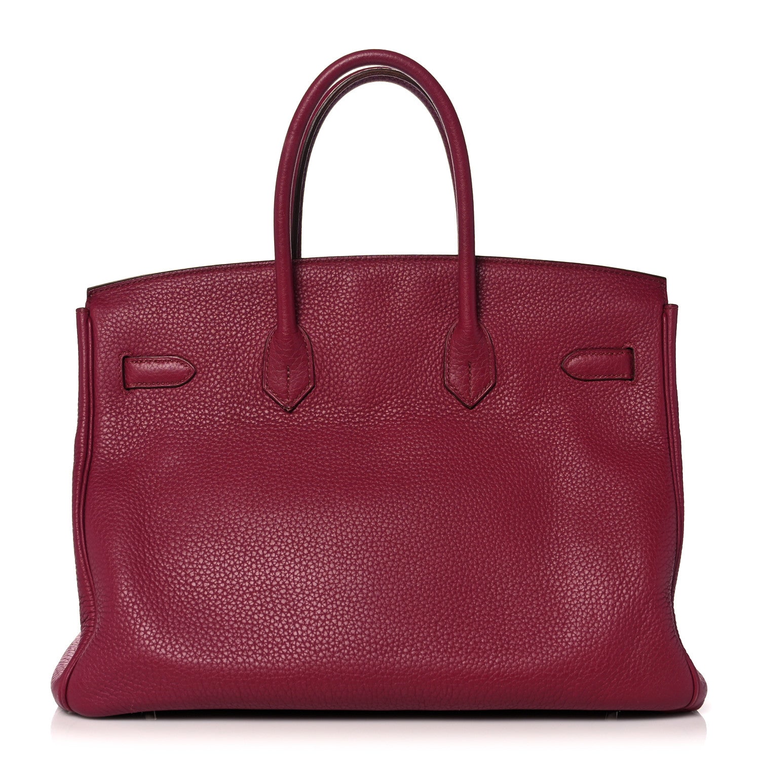 Hermes Taurillon Clemence Birkin 35 Rubis 4 of 48