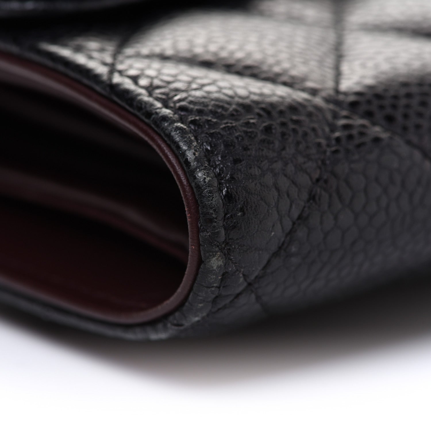 Chanel Caviar Quilted Large Flap Wallet Black 9 of 11