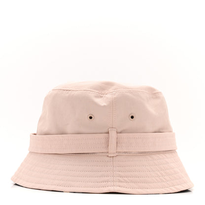 Burberry Cotton Gabardine Burberry Check Belted Heritage Bucket Hat M Sugar Pink 5 of 12