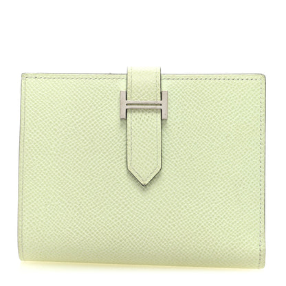 Hermes Epsom Bearn Compact Wallet Vert Fizz 1 of 9