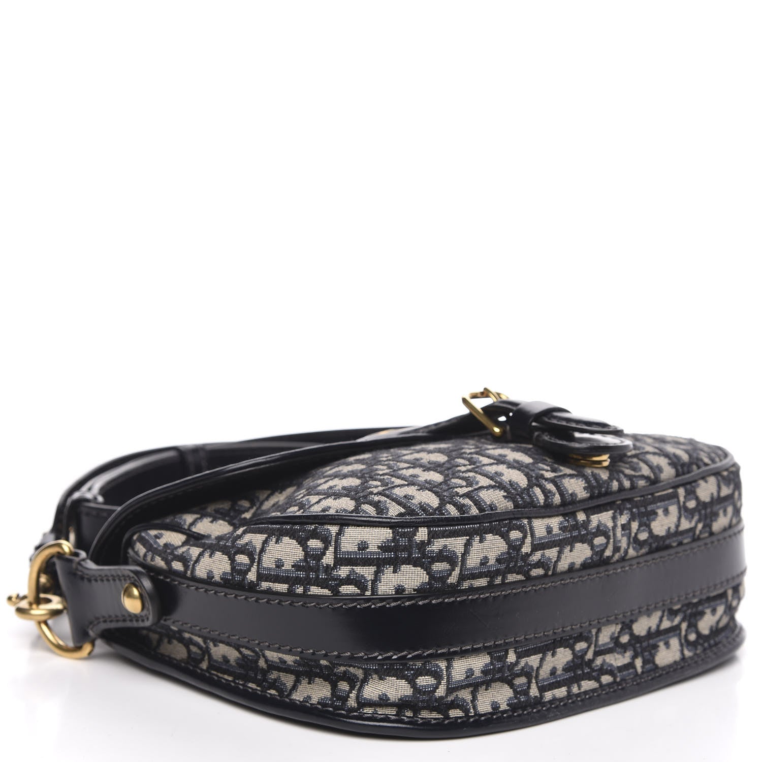 Christian Dior Oblique Crossbody Navy Blue 4 of 16