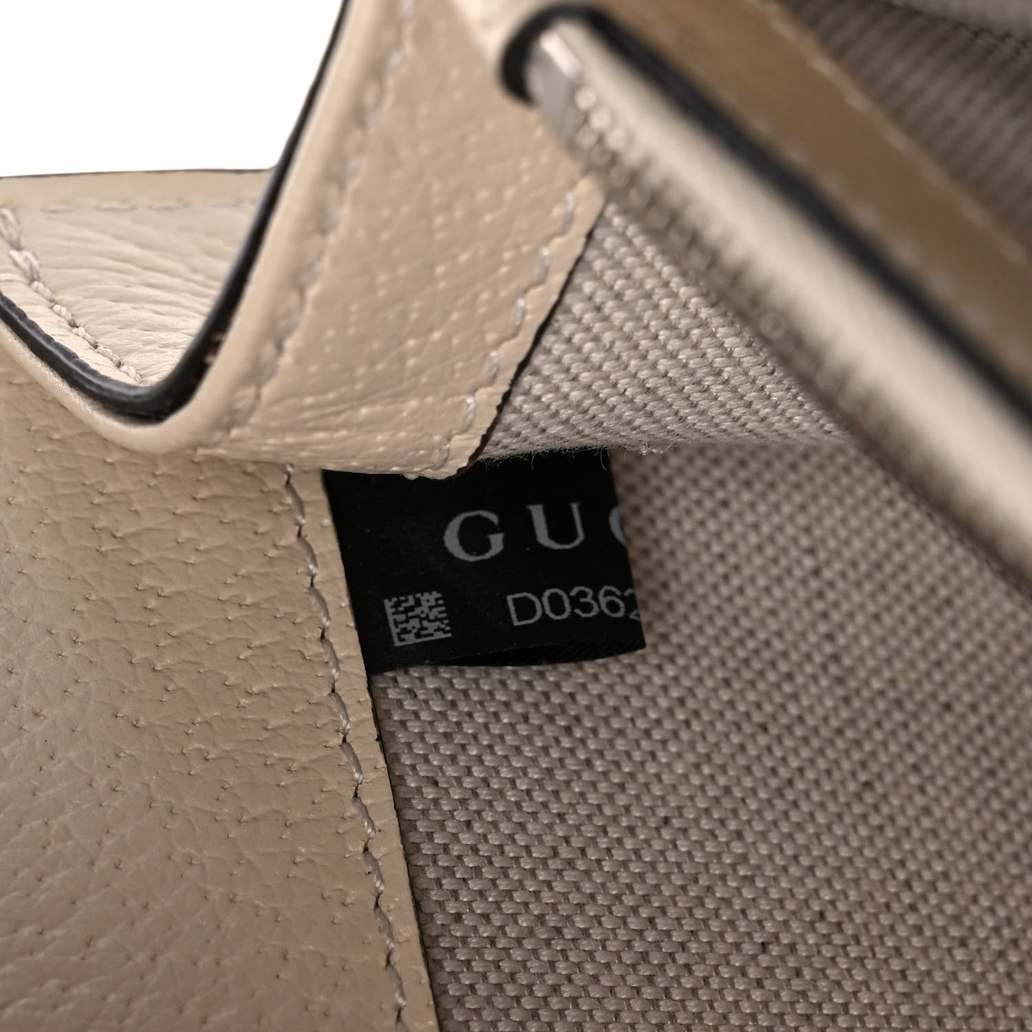 Gucci Textured Calfskin Crystal Small Dionysus Shoulder Bag Mystic White 7 of 13