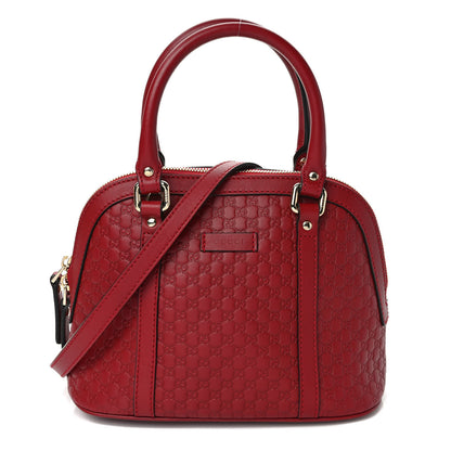 Gucci Soft Microguccissima Mini Dome Bag Rosso 1 of 9