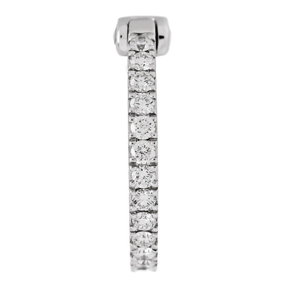 Messika 18K White Gold Diamond Gatsby Mono Middle Clip Earring 1 of 3