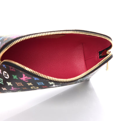 Louis Vuitton Monogram Multicolor Cosmetic Pouch Black Grenade 5 of 7