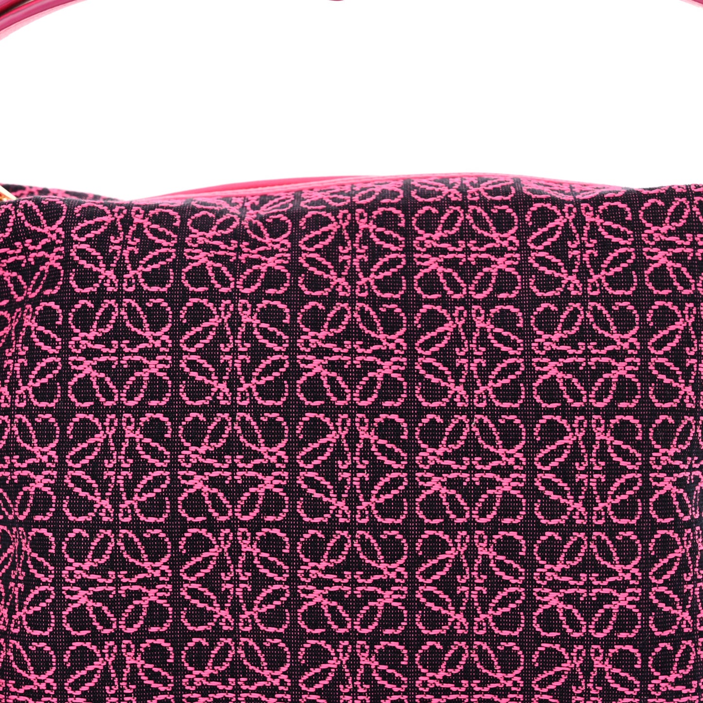 Jacquard Anagram Calfskin Small Cubi Bag Pink