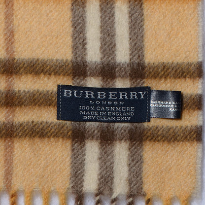 Burberry Cashmere Nova Check Scarf 4 of 6
