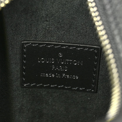 Louis Vuitton Calfskin Side Trunk MM Black 6 of 9