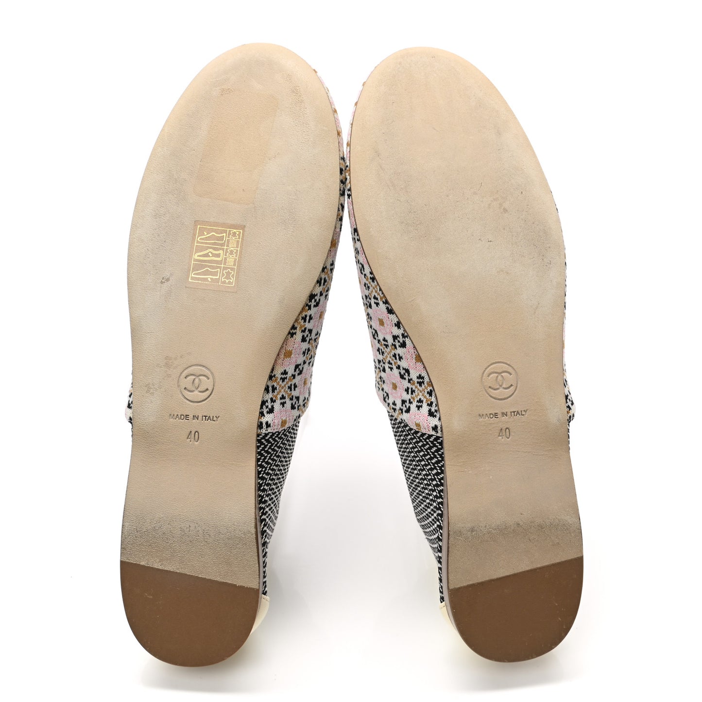 Grosgrain Camellia Mocassin Loafers 40 Multicolor