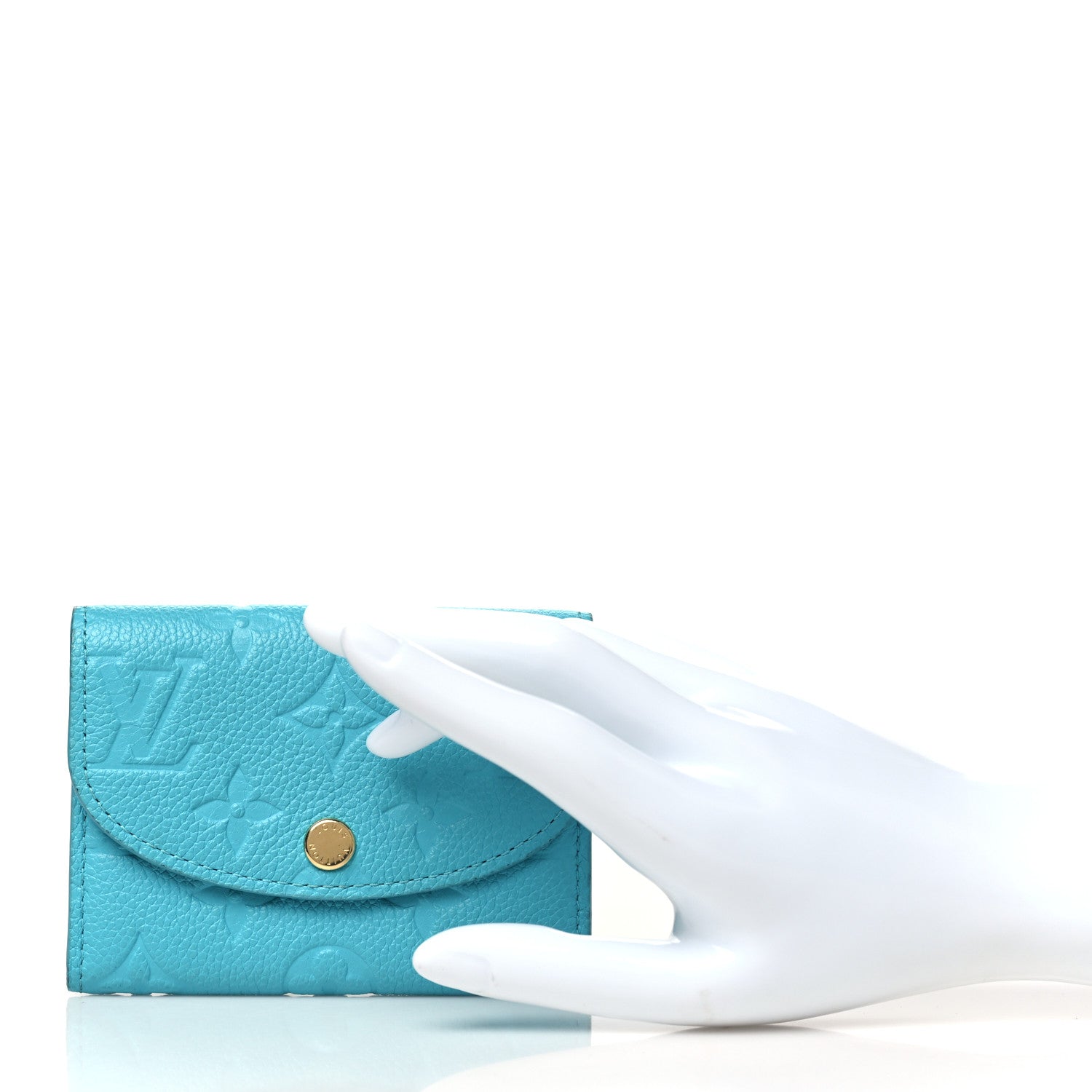 Louis Vuitton LV X TM Empreinte Rosalie Coin Purse Kabira Blue 2 of 8