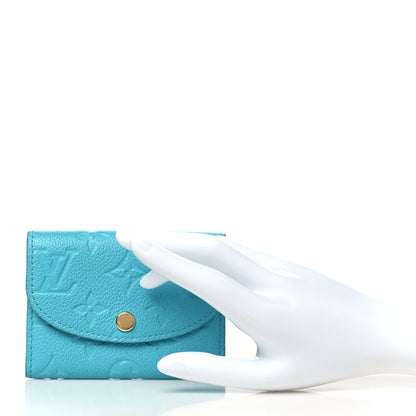 Louis Vuitton LV X TM Empreinte Rosalie Coin Purse Kabira Blue 2 of 8