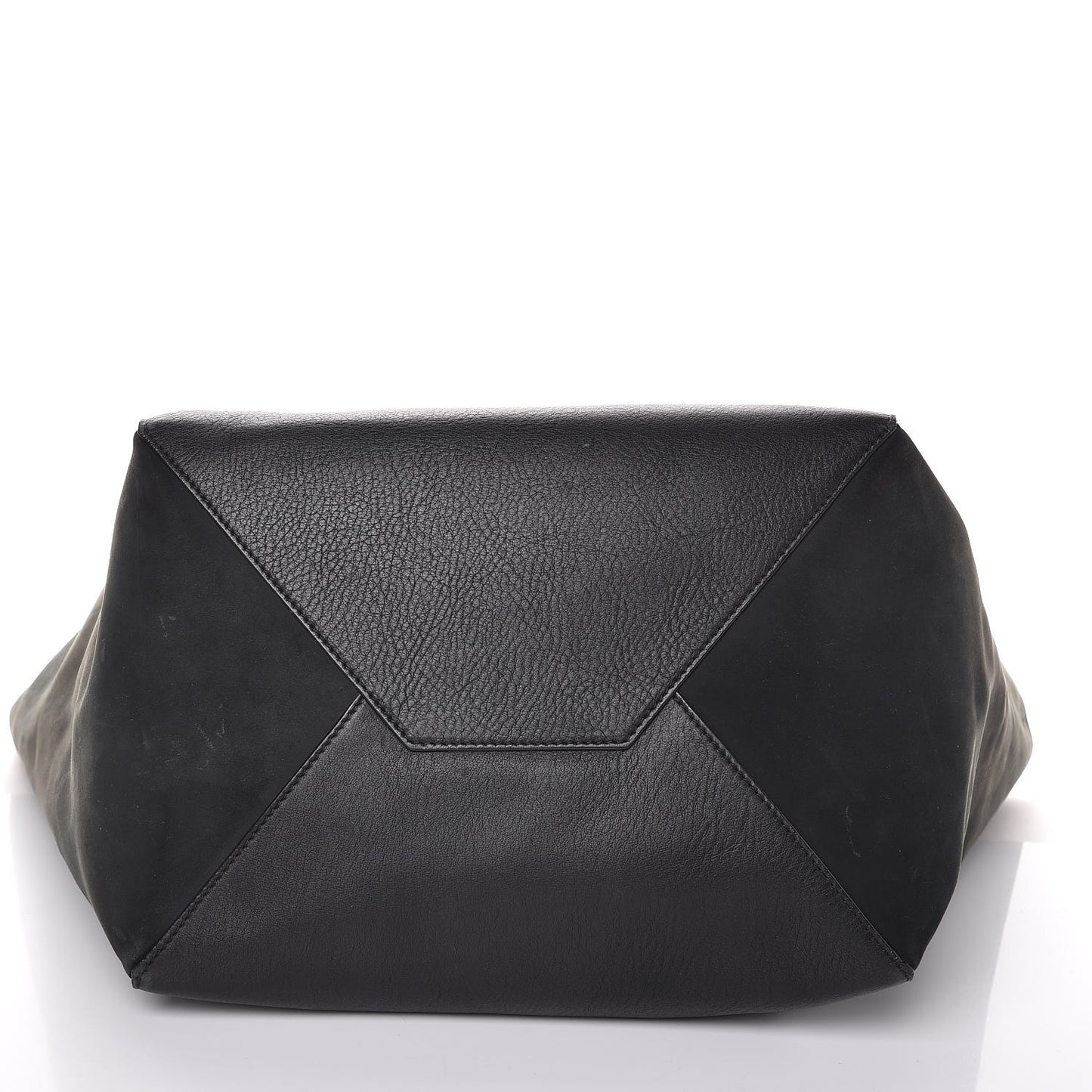Lambskin Horizontal Cabas Black