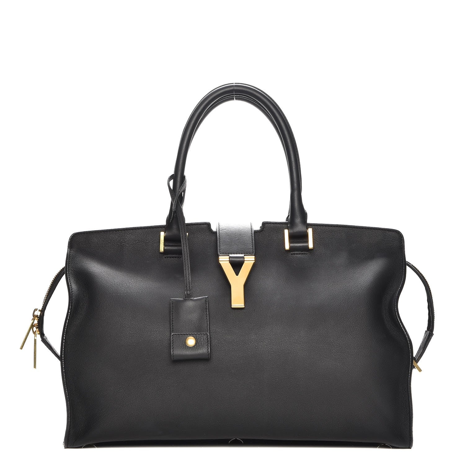 Saint Laurent Calfskin Medium Classic Y Cabas Black 1 of 9
