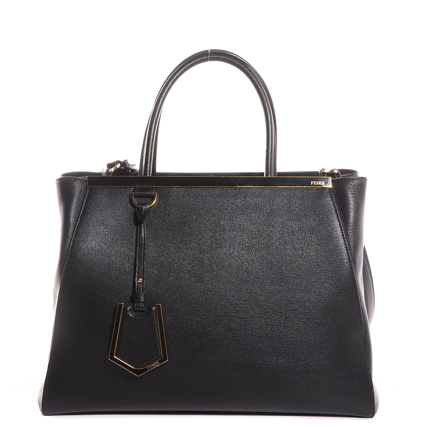 Vitello Elite Medium 2Jours Tote Black