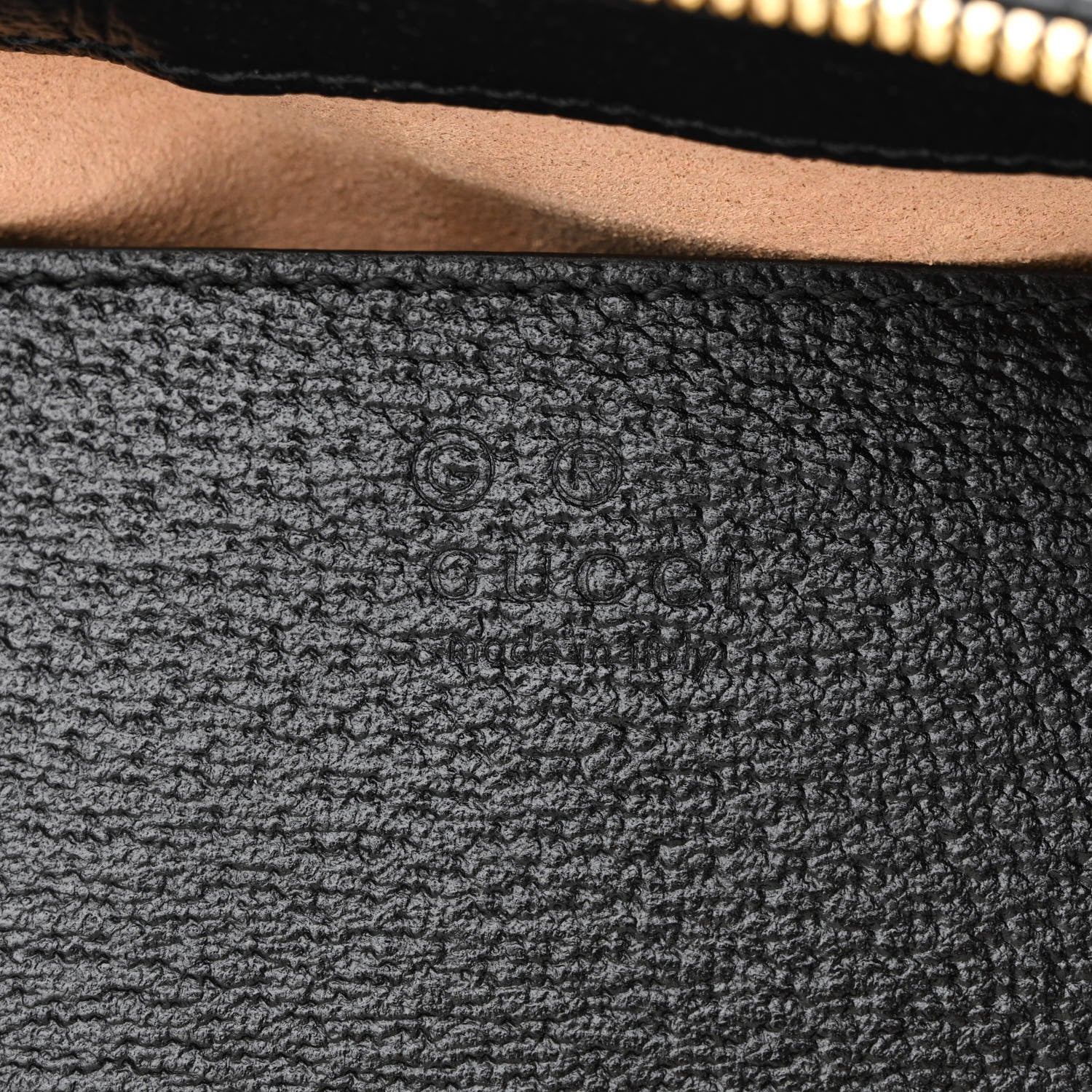 Gucci Textured Calfskin Web Small Ophidia Tote Bag Black 6 of 12