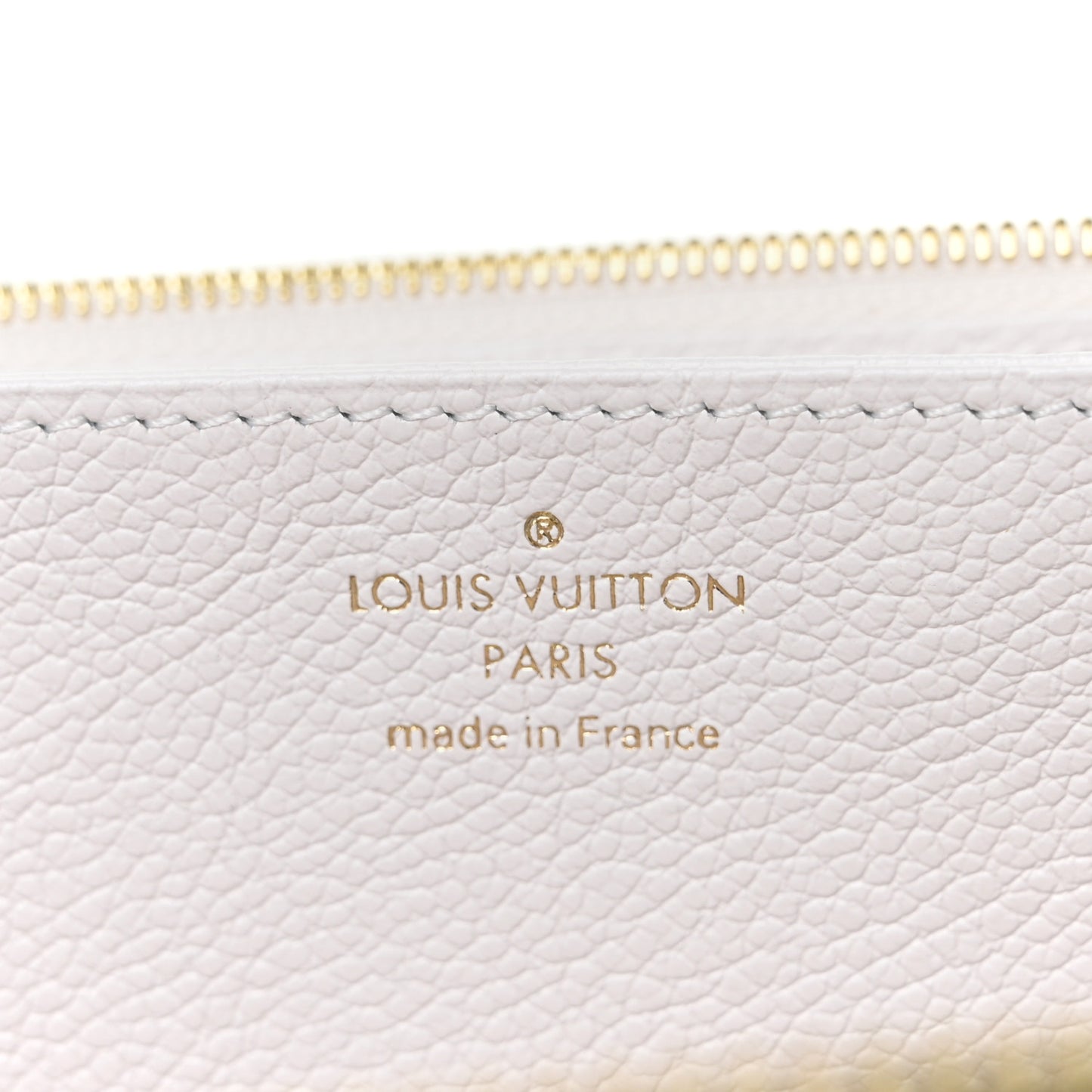 Empreinte Monogram Spring in the City Zippy Wallet Kaki Beige Cream