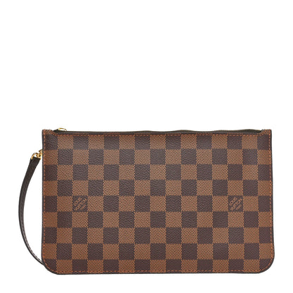 Louis Vuitton Damier Ebene Neverfull MM GM Pochette 1 of 9