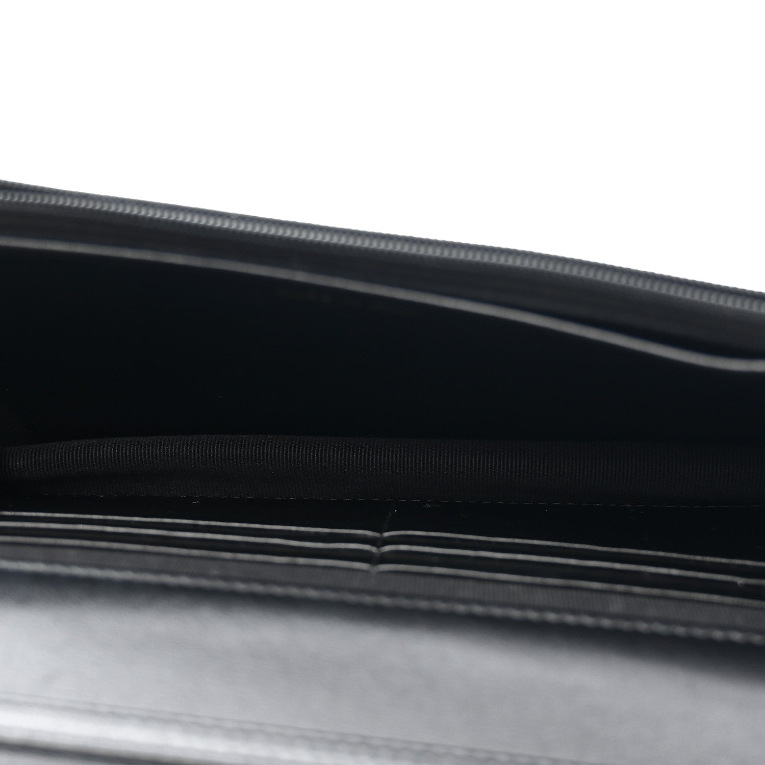 Chanel Lambskin Quilted Twisted CC Wallet On Chain WOC Black 5 of 11